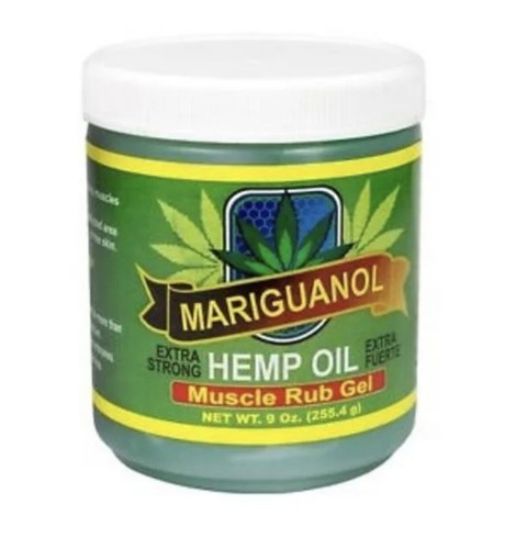 Hemp oil muscle rub - rub, gel