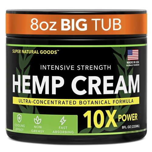 Hemp cream maximum - cream, strength