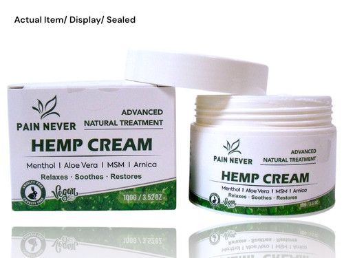 Hemp cream natural - hemp, menthol